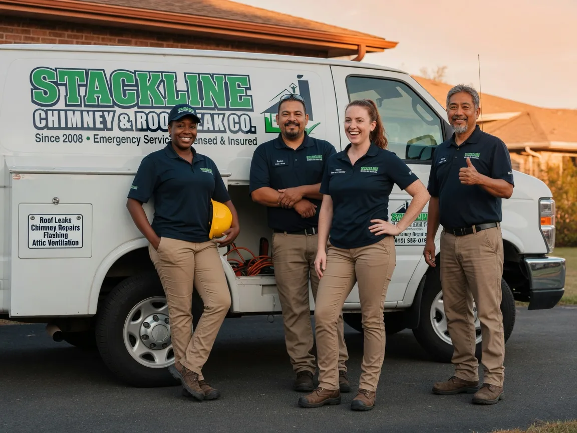Chimney flashing repair company in Douglass, KS